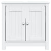 Baderomsskap BERG hvit 60x34x59 cm heltre furu