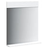 Baderomsspeil med hylle BERG hvit 60x12x70 cm heltre