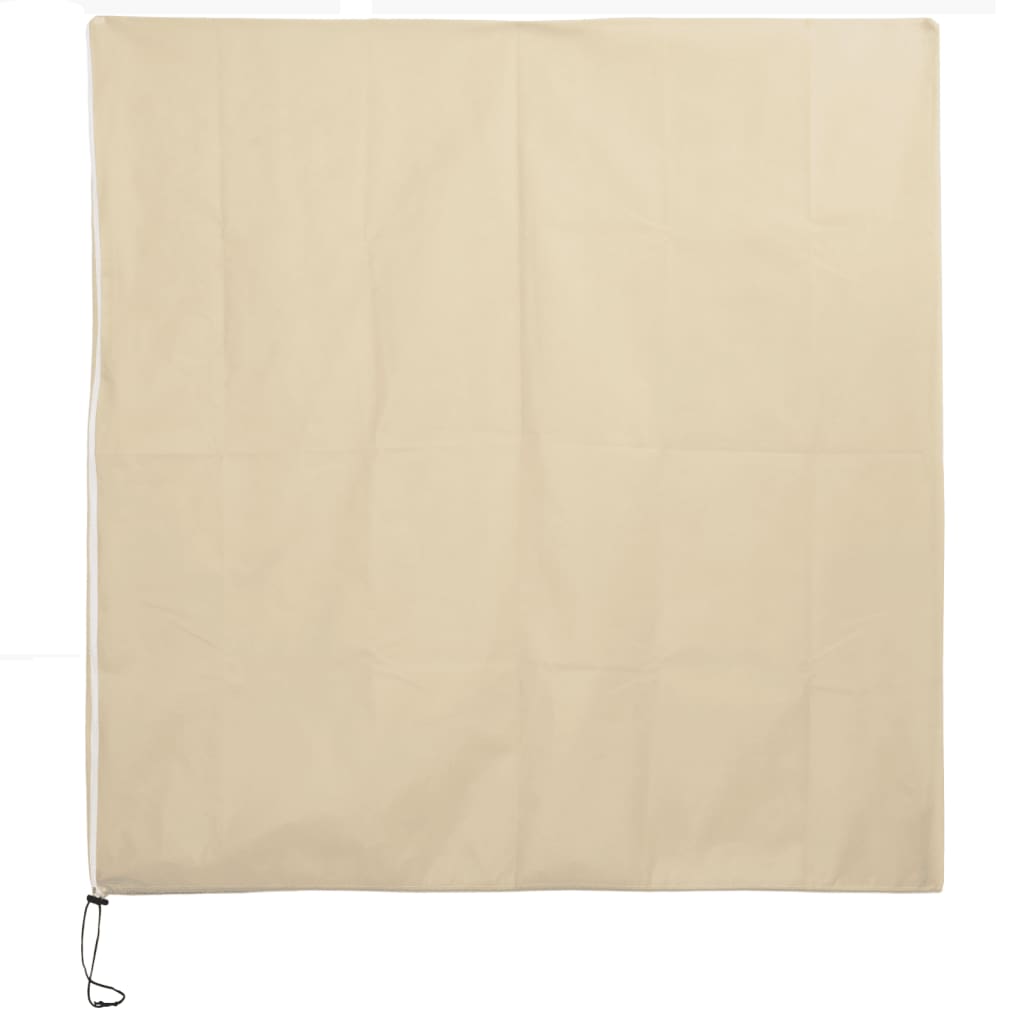 Plantefleecetrekk med glidelås 4 stk 70 g/m² 1,55x1,55 m