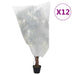 Plantefleecetrekk med snor 12 stk 70 g/m² 0,8x1 m