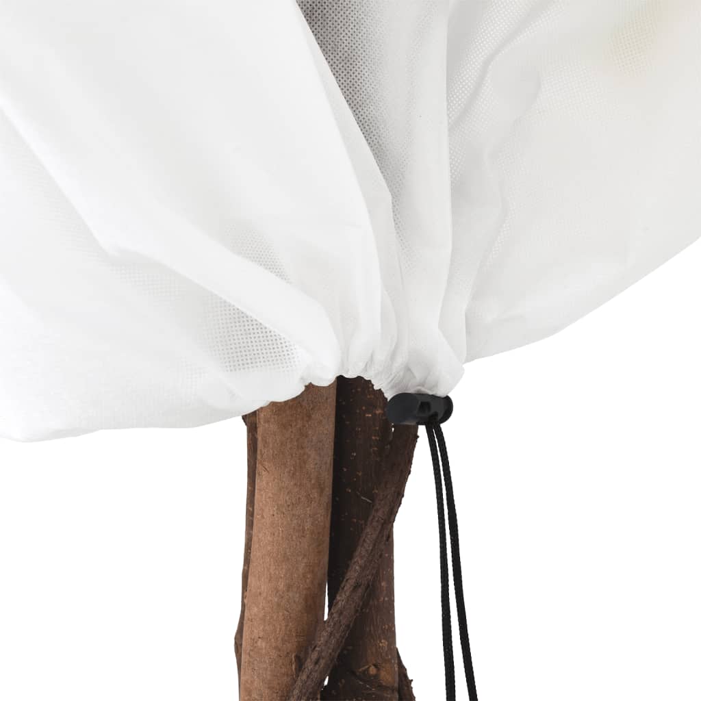 Plantefleecetrekk med snor 12 stk 70 g/m² 0,8x1 m