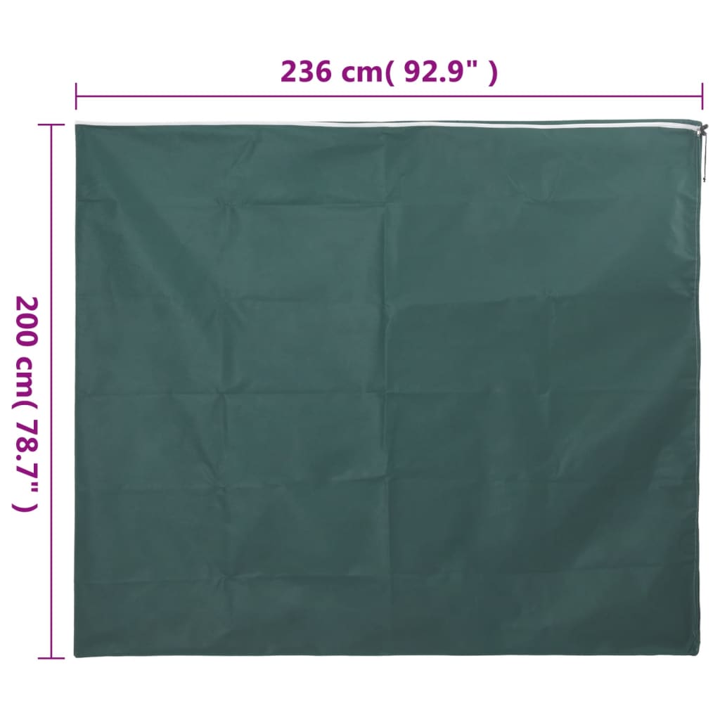 Plantefleecetrekk med glidelås 10 stk 70 g/m² 2,36x2 m