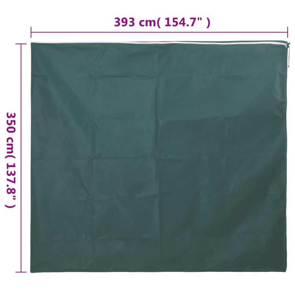 Plantefleecetrekk med glidelås 10 stk 70 g/m² 3,93x3,5 m