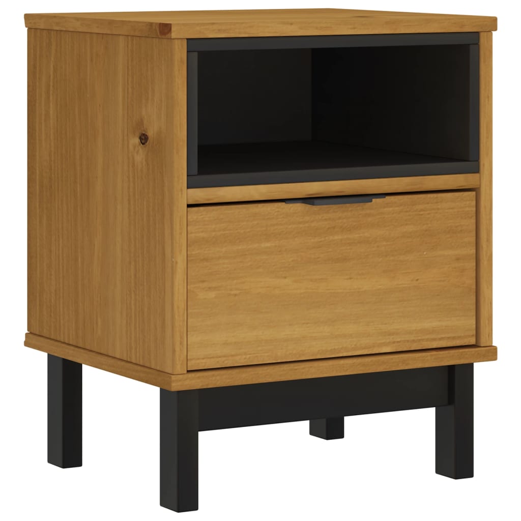 Nattbord FLAM 40x35x50 cm heltre furu