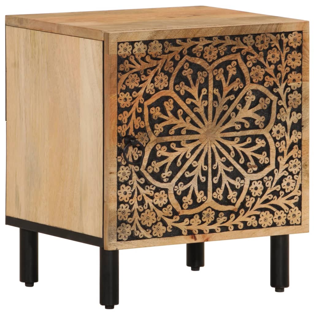 Nattbord 40x33x46 cm heltre mango