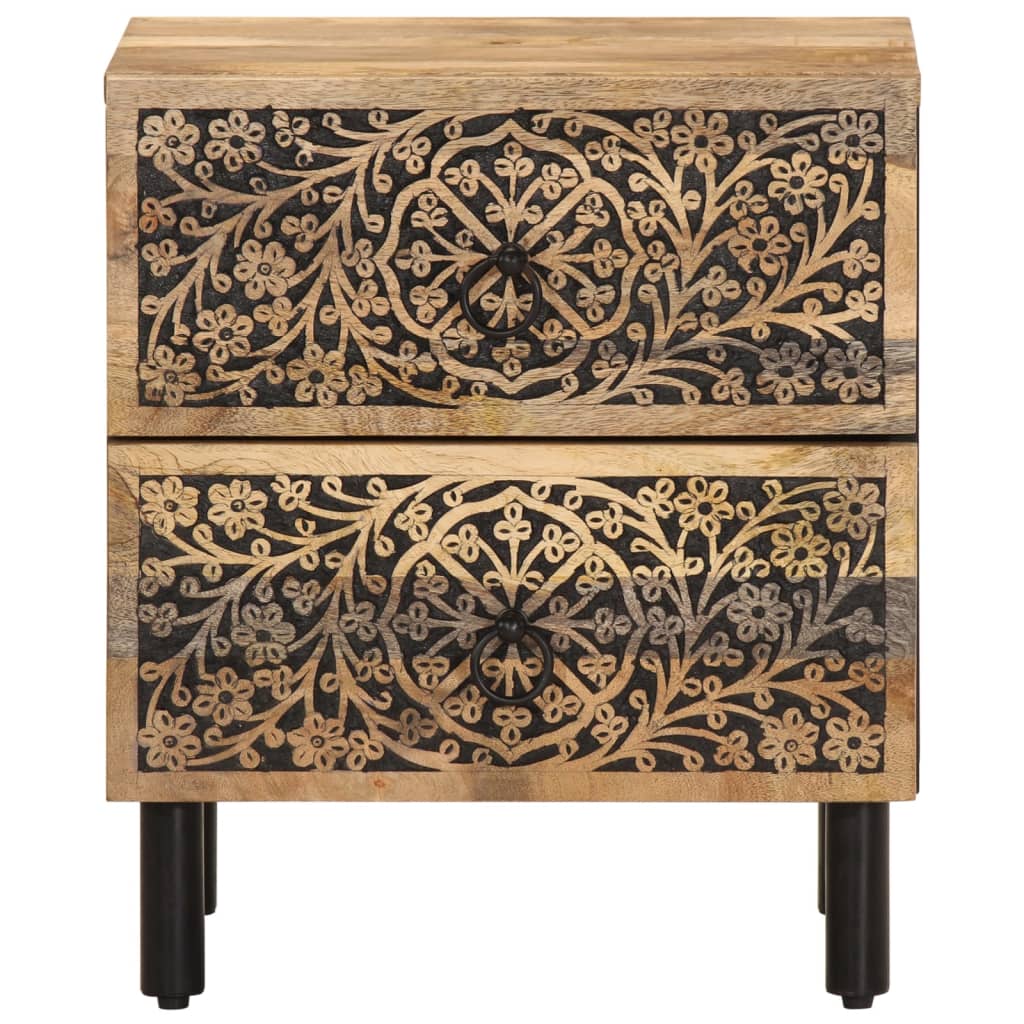 Nattbord 40x33x46 cm heltre mango