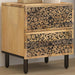 Nattbord 40x33x46 cm heltre mango