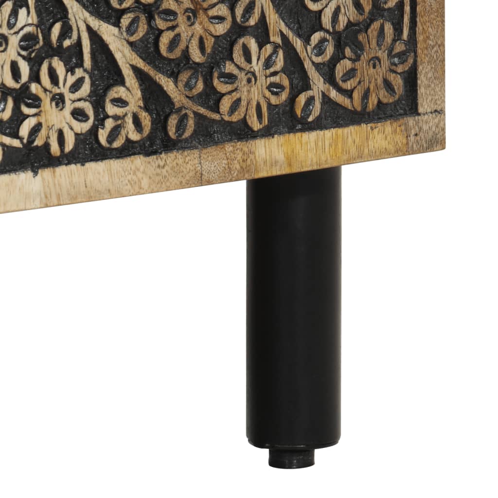 Sideskap 60x33x75 cm heltre mango