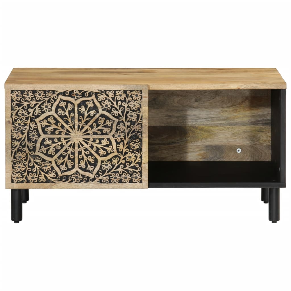 Salongbord 80x50x40 cm heltre furu