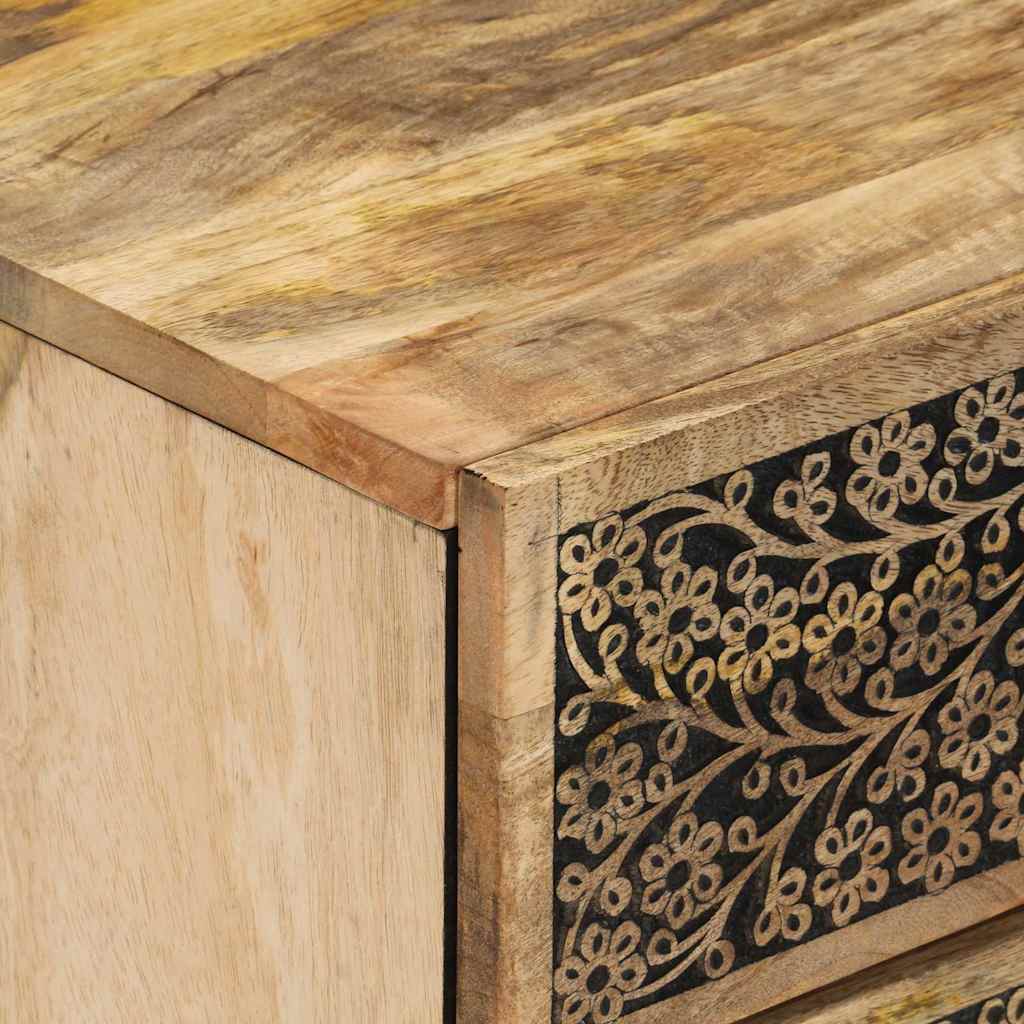 Nattbord 50x33x60 cm heltre mango