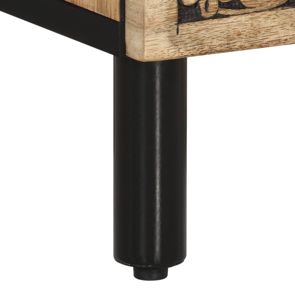 Nattbord 50x33x60 cm heltre mango