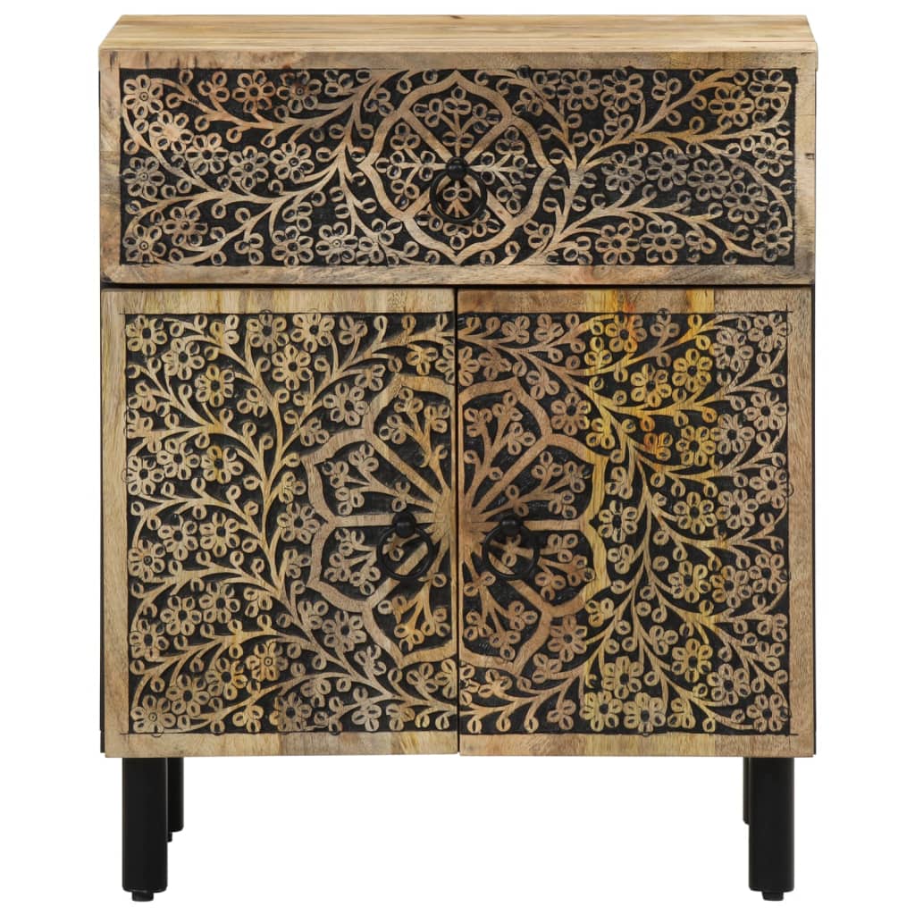 Nattbord 50x33x60 cm heltre mango