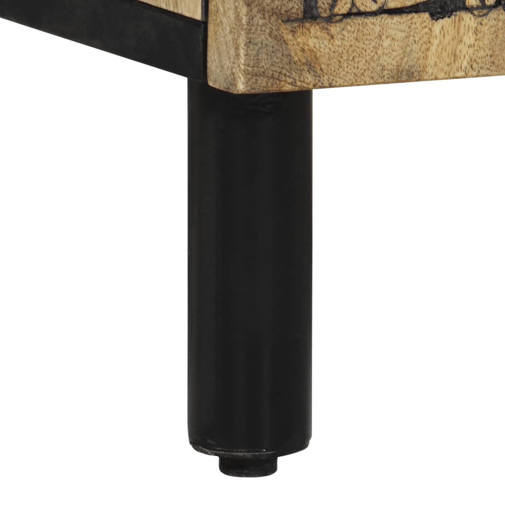 Servantskap 62x33x58 cm heltre mango