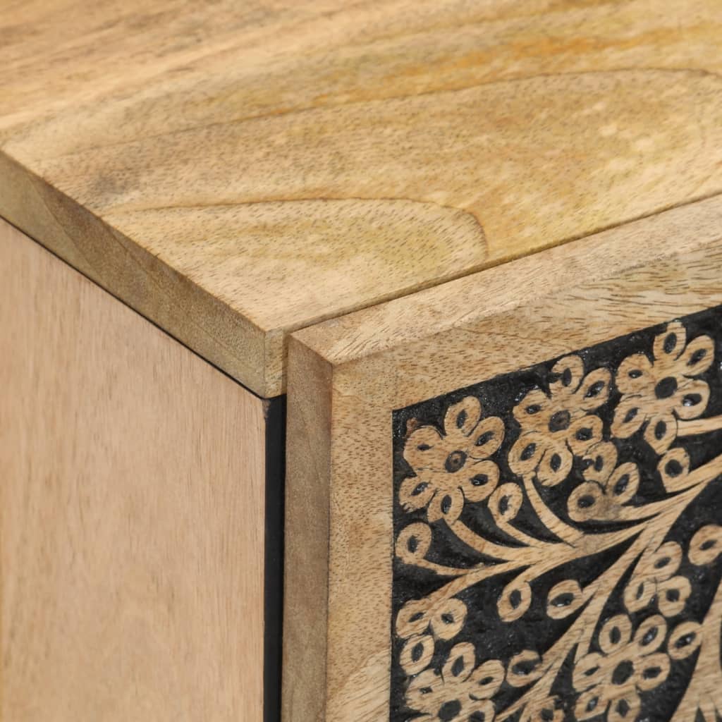 Sideskap 40x33x75 cm heltre mango