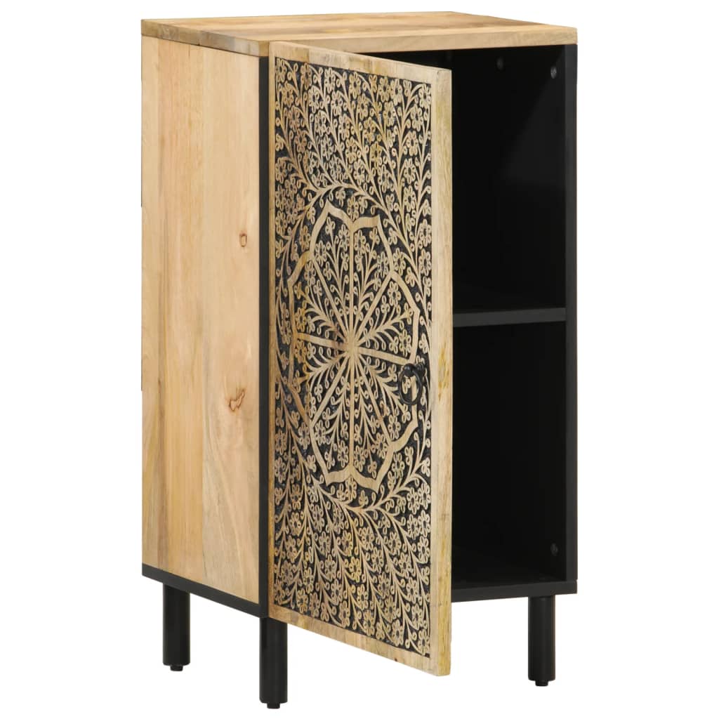 Sideskap 40x33x75 cm heltre mango