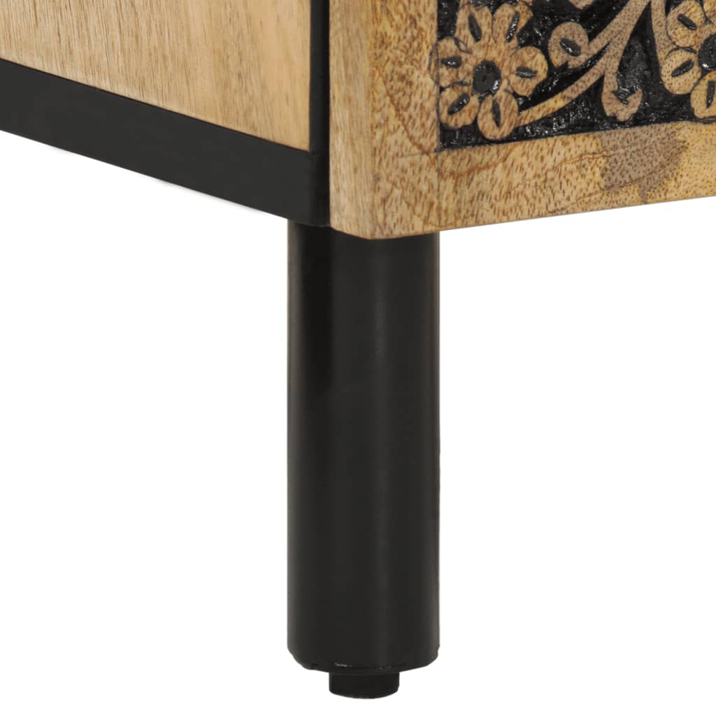Sideskap 40x33x75 cm heltre mango