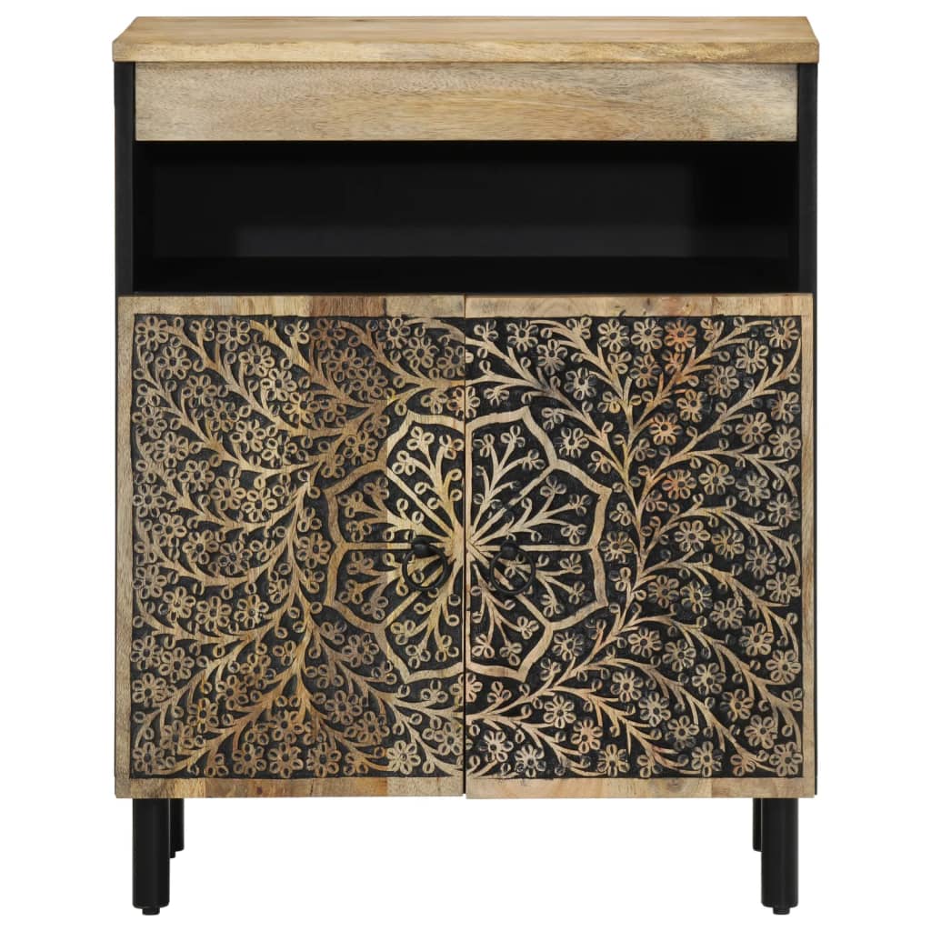 Sideskap 60x33x75 cm heltre mango