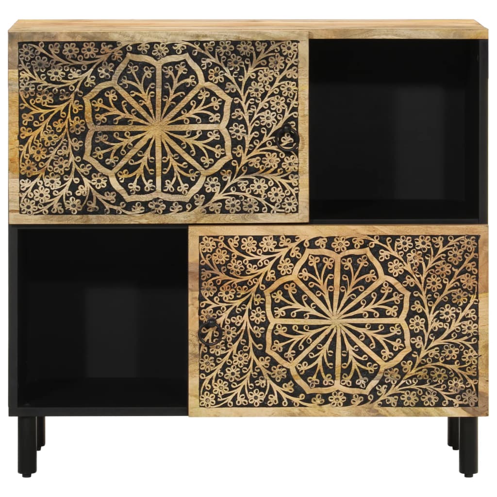 Sideskap 80x33x75 cm heltre mango