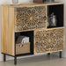 Sideskap 80x33x75 cm heltre mango