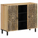 Sideskap 90x33x75 cm heltre mango