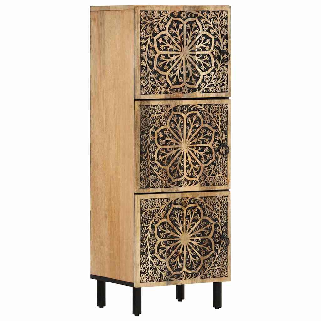 Sideskap 40x33x110 cm heltre mango