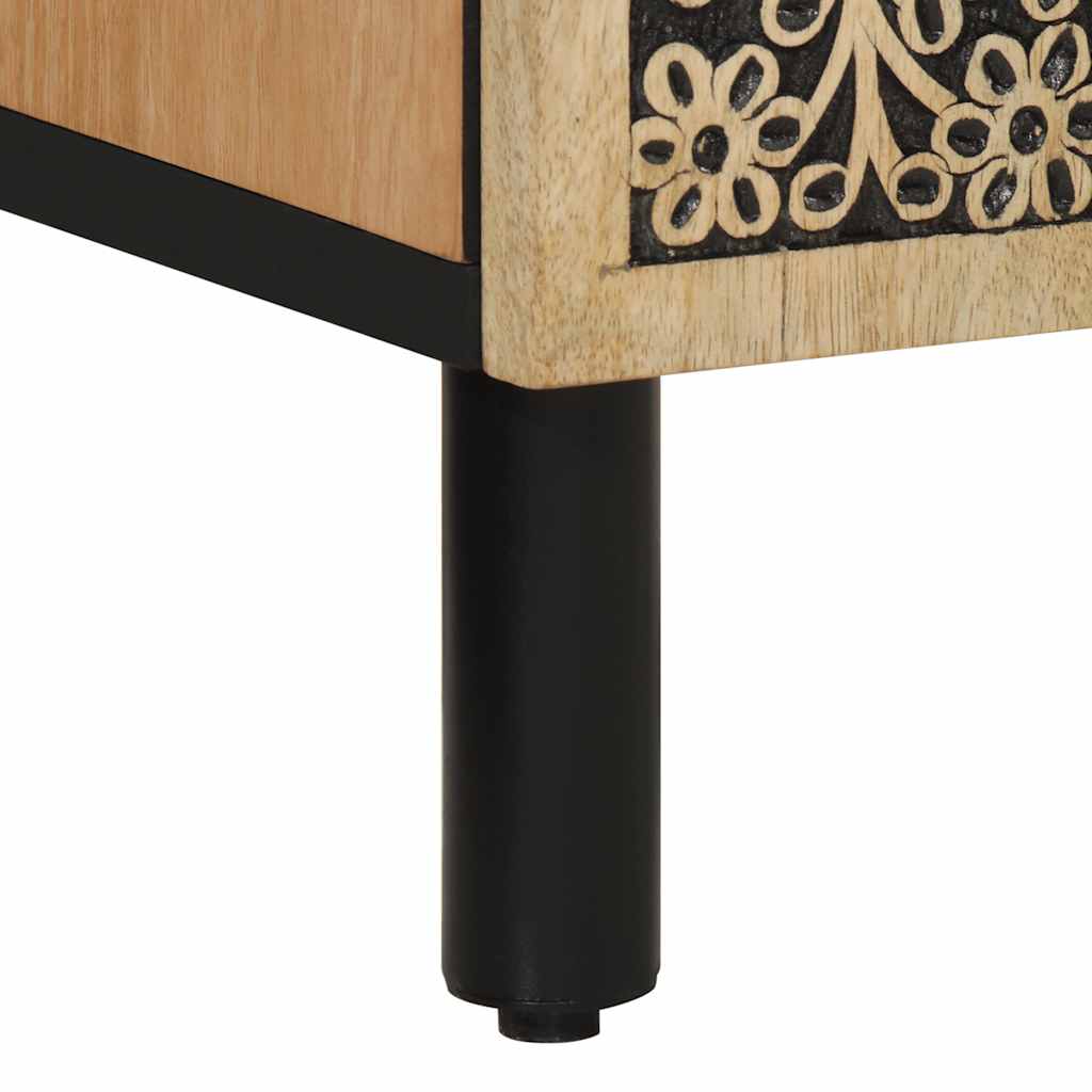 Sideskap 40x33x110 cm heltre mango