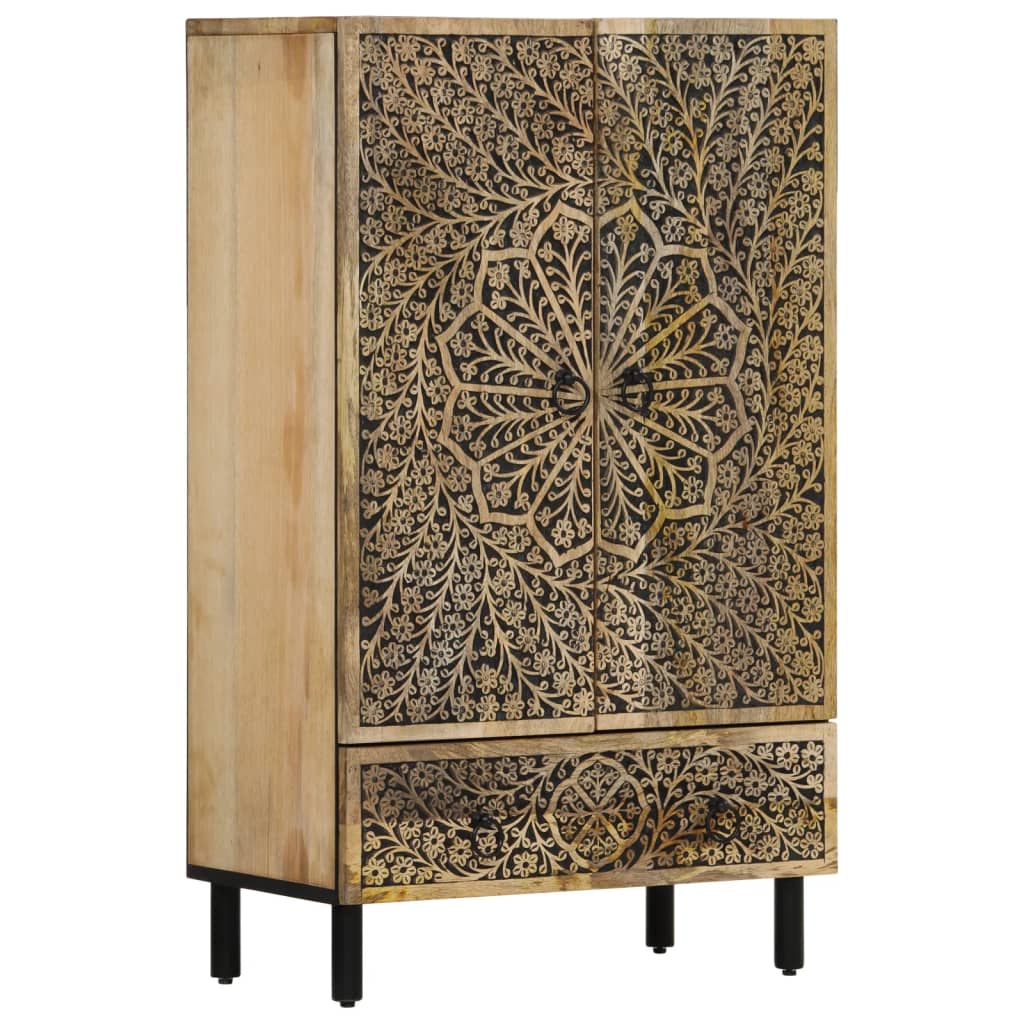 Highboard 60x33x100 cm heltre mango