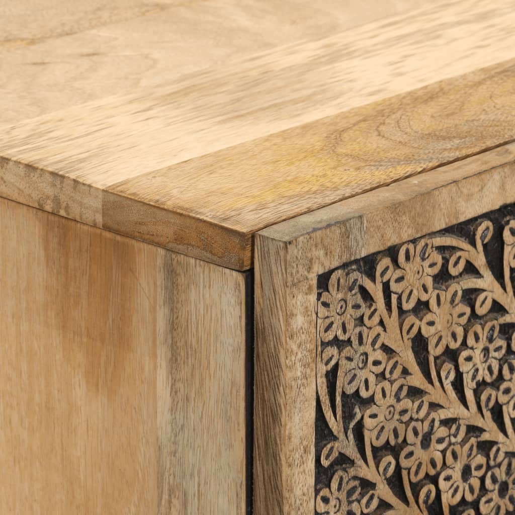 Highboard 60x33x100 cm heltre mango