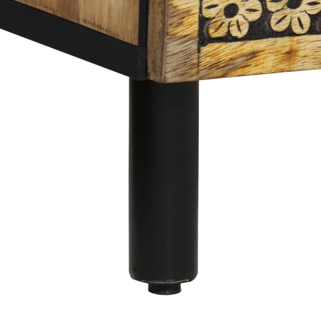 Highboard 60x33x100 cm heltre mango
