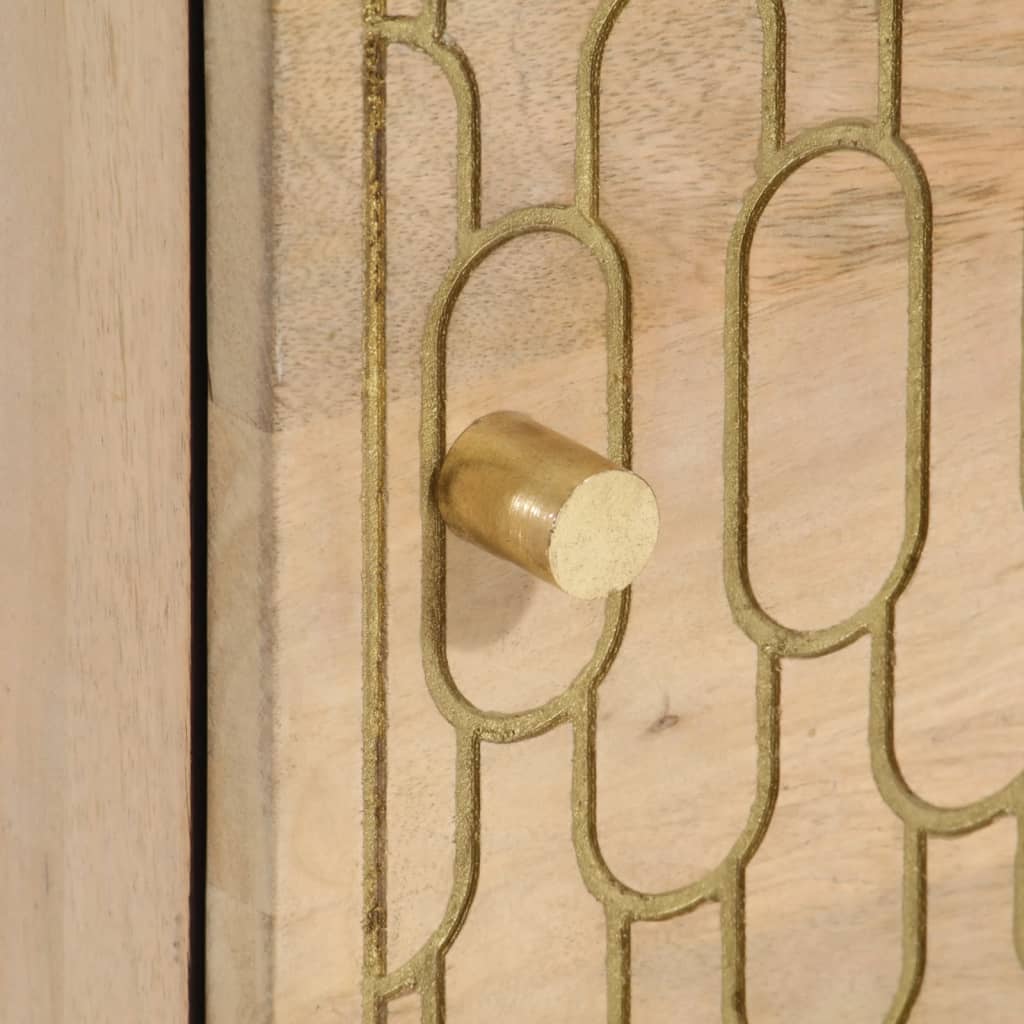 Nattbord 40x33x46 cm heltre mango