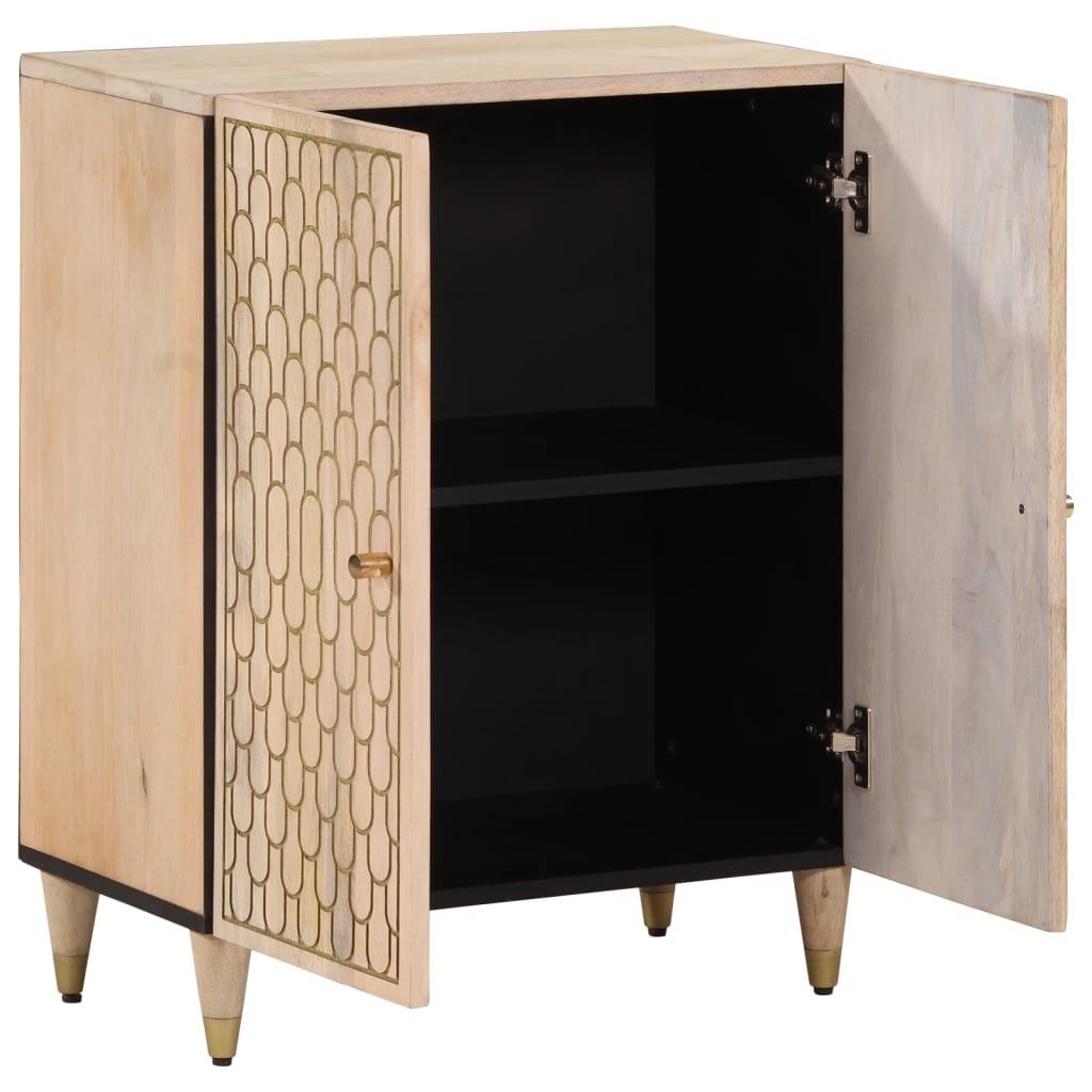 Sideskap 60x33x75 cm heltre mango