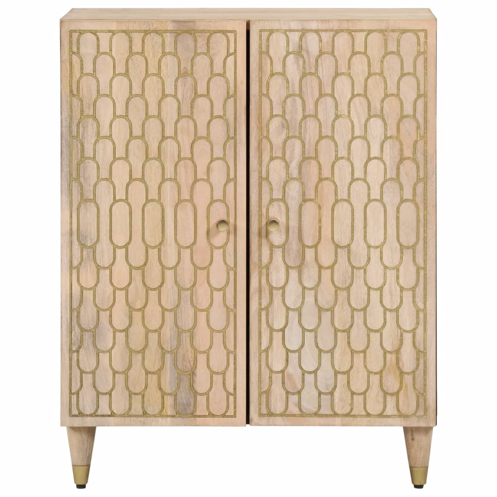 Sideskap 60x33x75 cm heltre mango