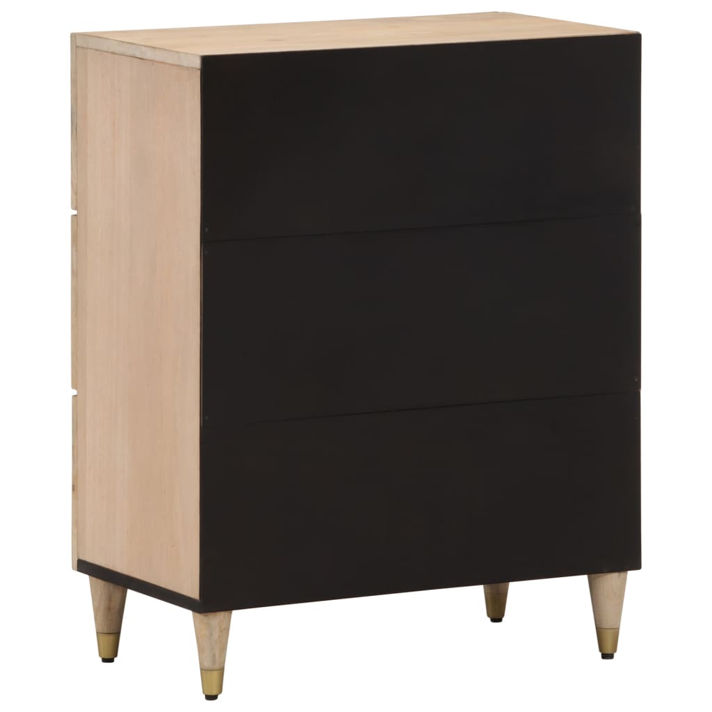 Sideskap 60x33x75 cm heltre mango