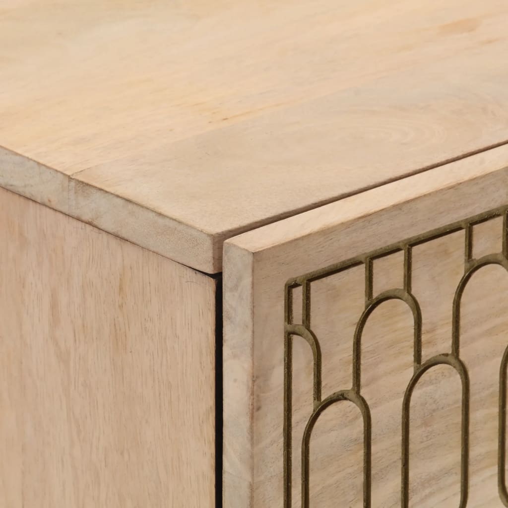 Sideskap 60x33x75 cm heltre mango