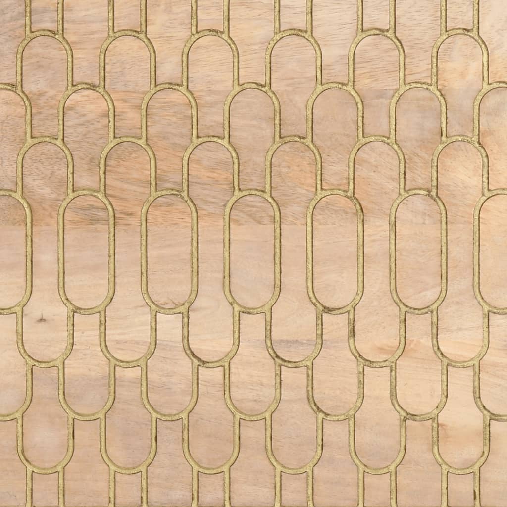 Sideskap 60x33x75 cm heltre mango