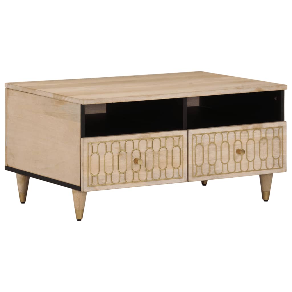 Salongbord 80x54x40 cm heltre mango