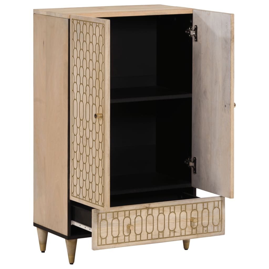 Highboard 60x33x100 cm heltre mango