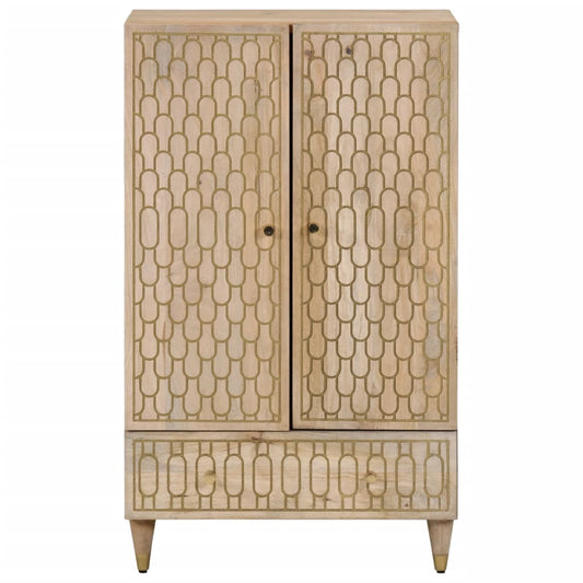 Highboard 60x33x100 cm heltre mango