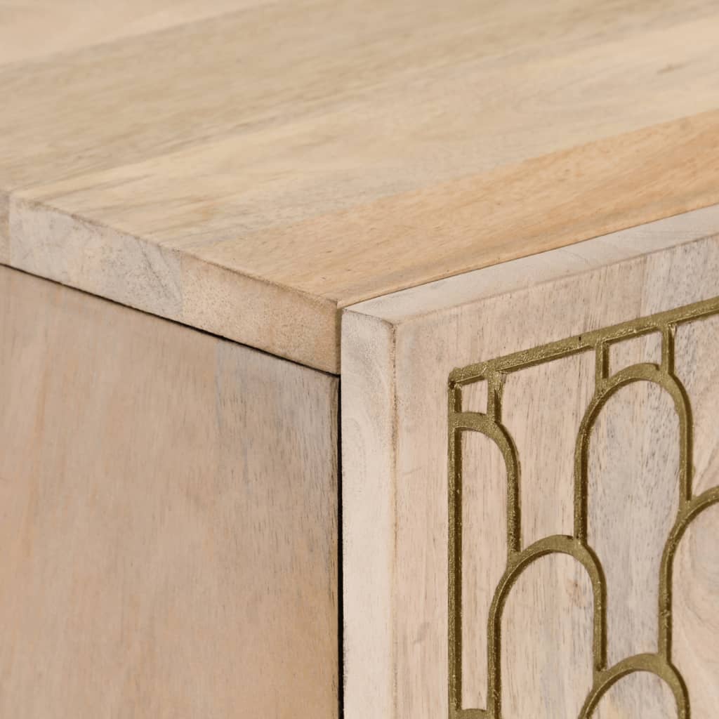 Highboard 60x33x100 cm heltre mango