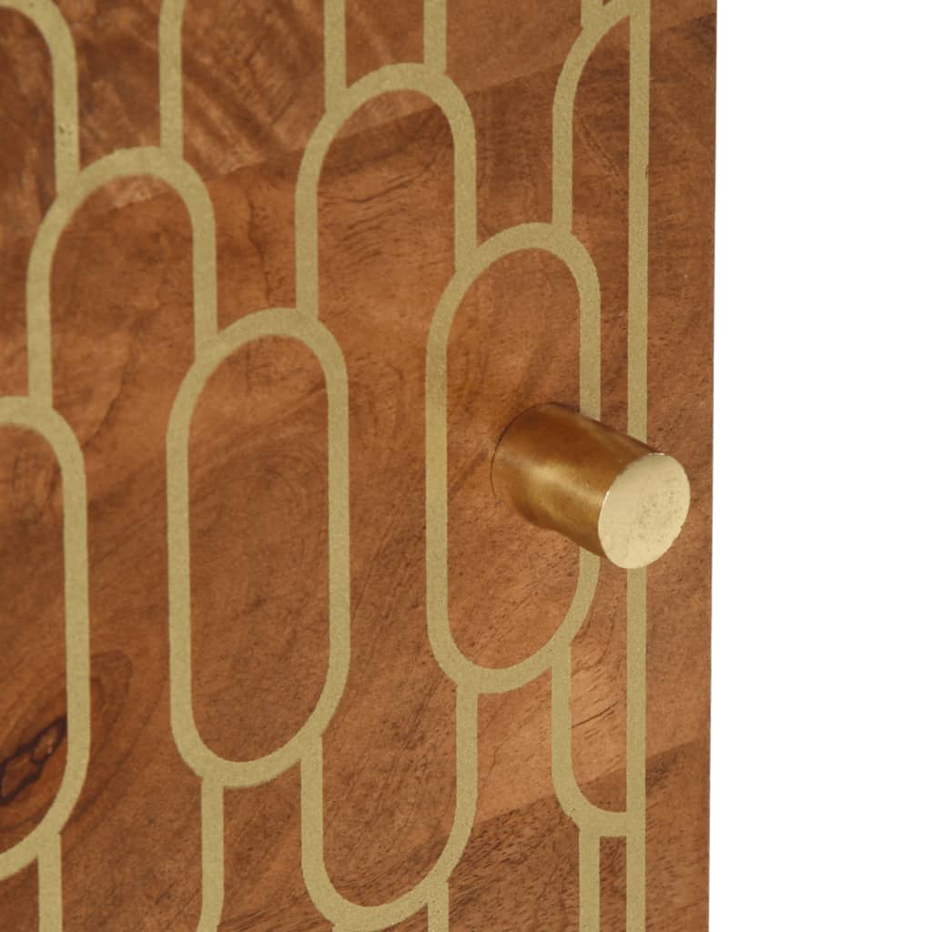 Nattbord 40x33x46 cm heltre mango