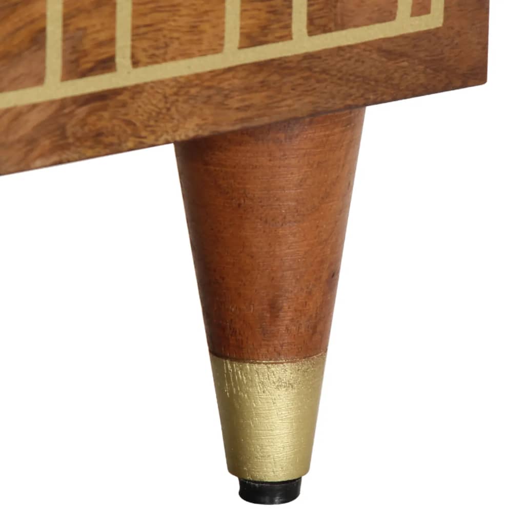 Nattbord 40x33x46 cm heltre mango