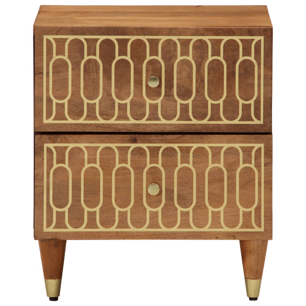 Nattbord 40x33x46 cm heltre mango