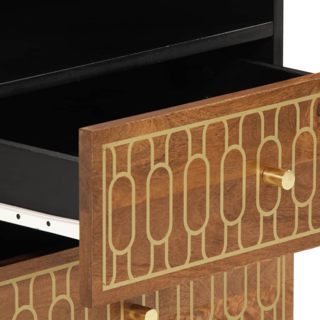 Nattbord 50x33x62 cm heltre mango