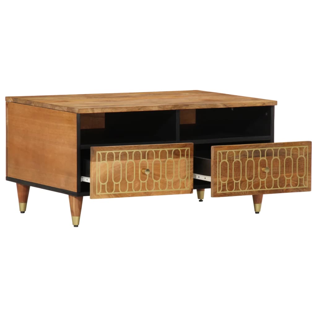 Salongbord 80x54x40 cm heltre mango
