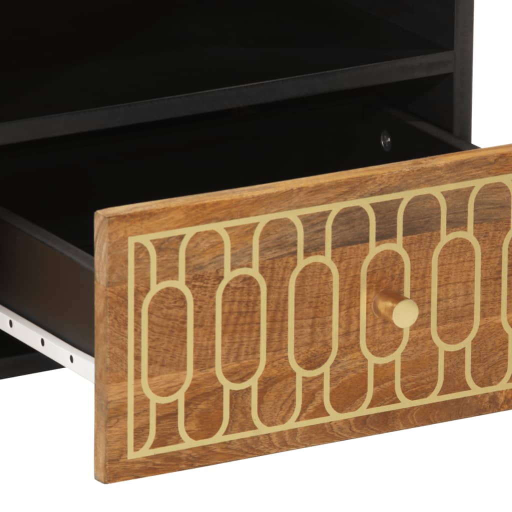 Salongbord 80x54x40 cm heltre mango
