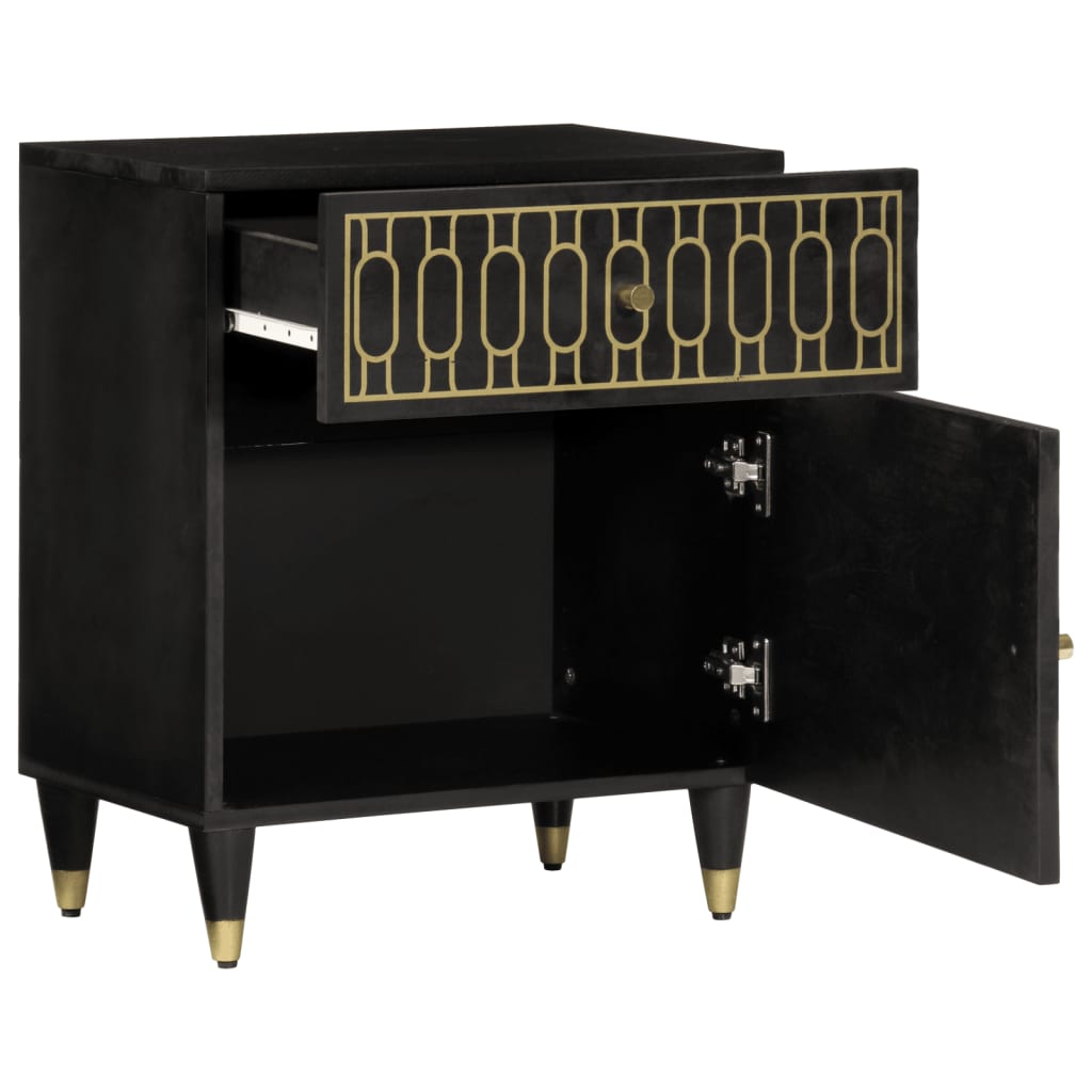 Nattbord 50x33x60 cm heltre mango