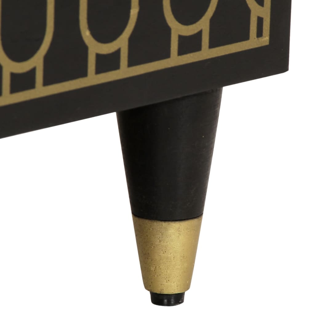 Nattbord 50x33x60 cm heltre mango