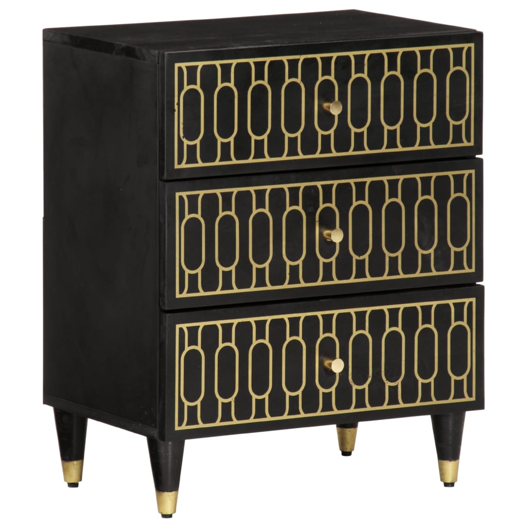 Nattbord 50x33x60 cm heltre mango