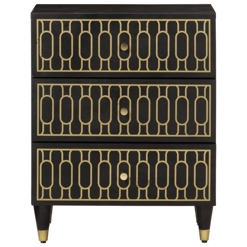 Nattbord 50x33x60 cm heltre mango