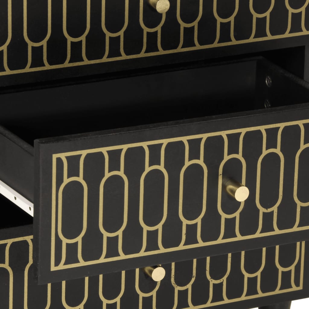 Nattbord 50x33x60 cm heltre mango